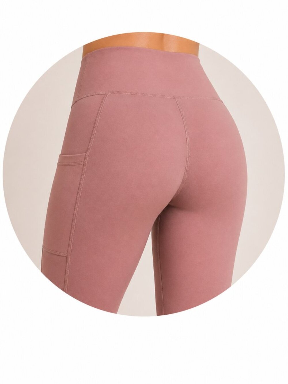 Lululemon Align 25” Leggings Sz 0 NWOT Dusty Rose Double Lined Pockets High Rise - Picture 4 of 5
